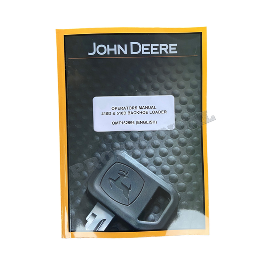 JOHN DEERE 410D 510D BACKHOE OPERATORS MANUAL #3
