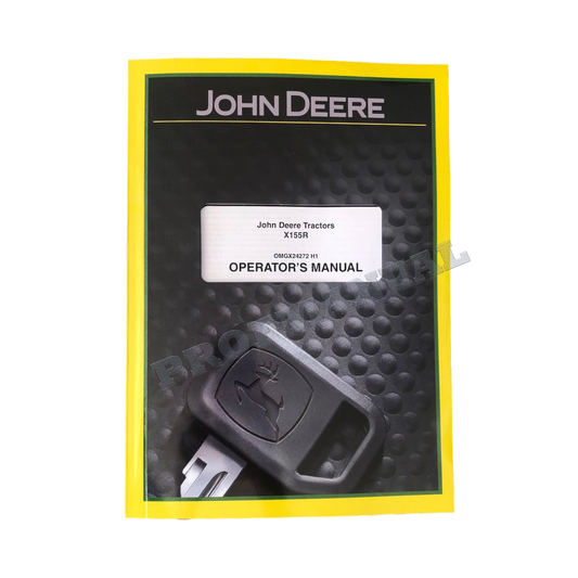 JOHN DEERE X155R TRAKTOR BETRIEBSANLEITUNG #2