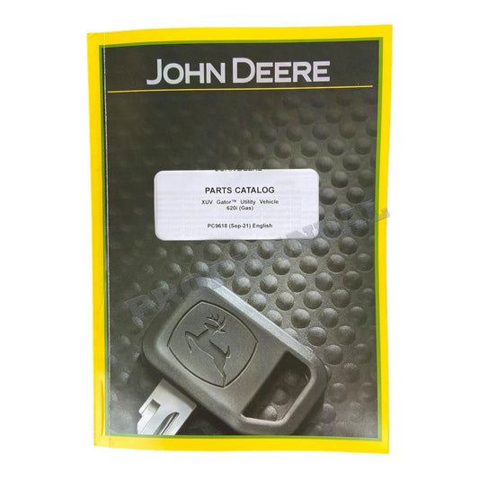 JOHN DEERE XUV 620I GATOR UTILITY VEHICLE PARTS CATALOG MANUAL