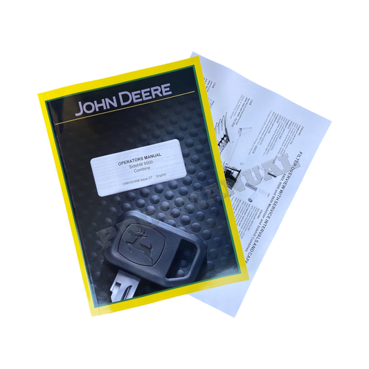 JOHN DEERE 9500 COMBINE OPERATORS MANUAL+ !BONUS!