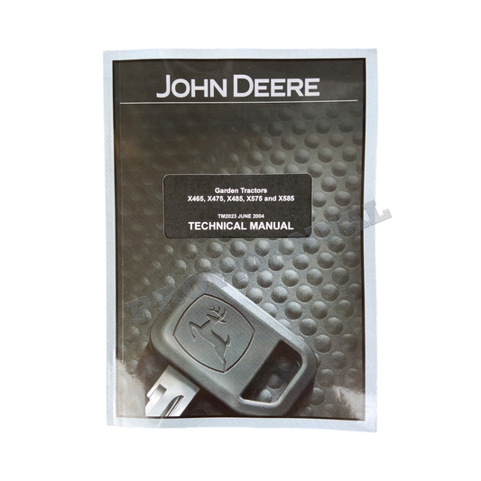 JOHN DEERE X475 X485 X465 X575 X585 TRACTOR SERVICE MANUAL