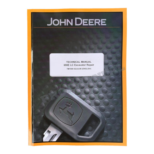 JOHN DEERE 690ELC 690E LC EXCAVATOR REPAIR SERVICE MANUAL
