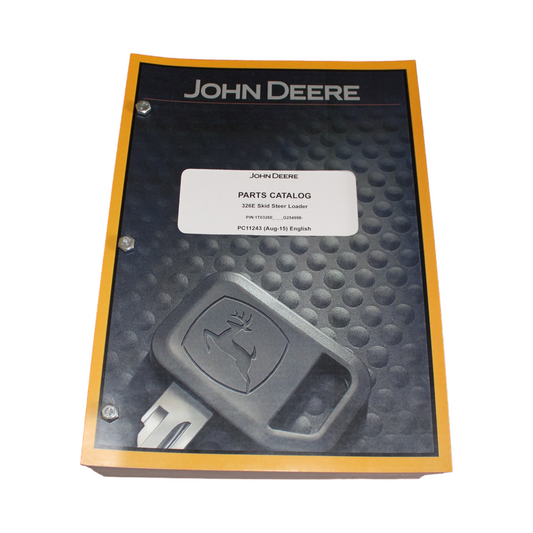 JOHN DEERE 318E  SKID STEER PARTS CATALOG MANUAL 1T0326E_G254998-