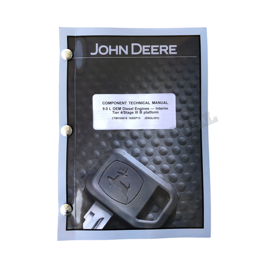John Deere 6090 9.0L Engine Level 21 ECU Service manual