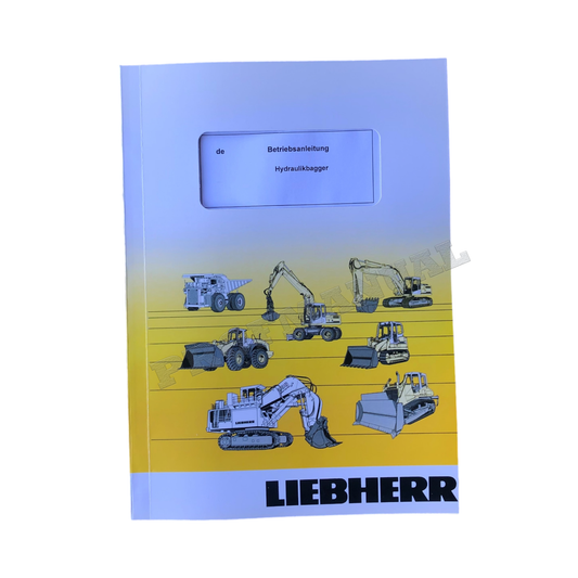 Liebherr A902 Hydraulikbagger Betriebsanleitung