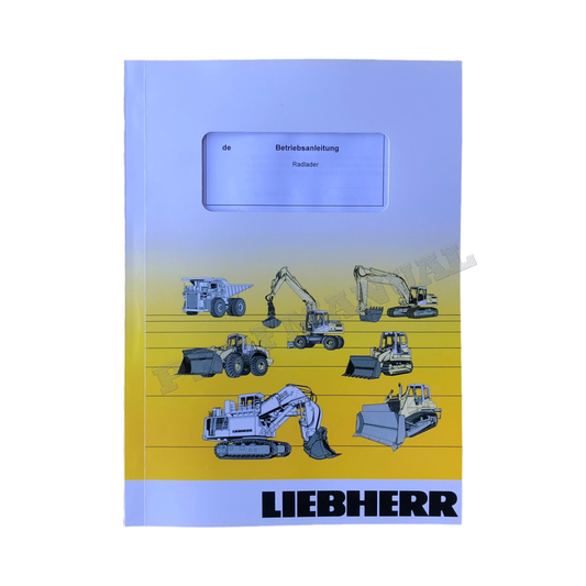Liebherr L512 Stereolader Radlader Betriebsanleitung