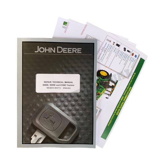 JOHN DEERE 5085E 5100E TRACTOR REPAIR SERVICE MANUAL+ !BONUS!