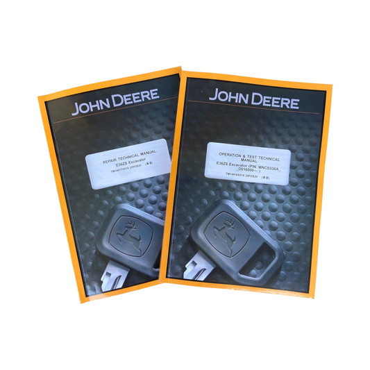 JOHN DEERE E36ZS EXCAVATOR REPAIR & OPERATION TEST SERVICE MANUAL