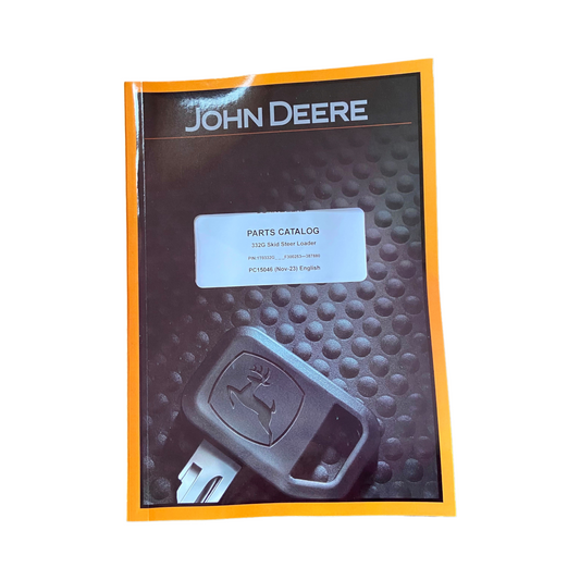 JOHN DEERE 332G SKID STEER PARTS CATALOG MANUAL #1