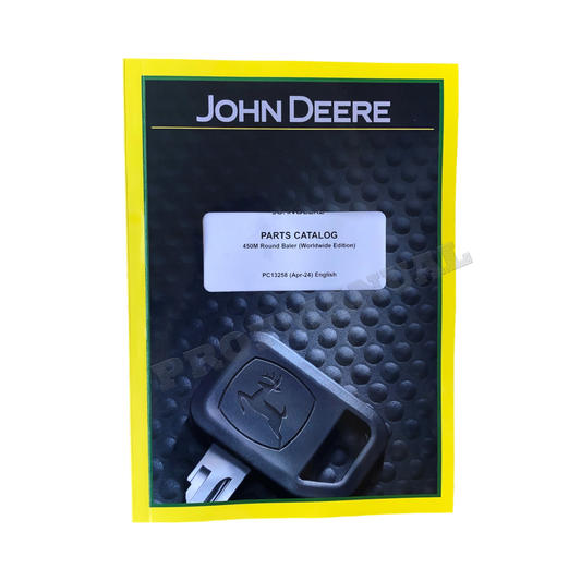 JOHN DEERE 450M ROUND BALER PARTS CATALOG MANUAL