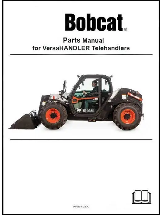 Bobcat VR518 VersaHandler Parts Catalog Manual 364612001- 364712001-