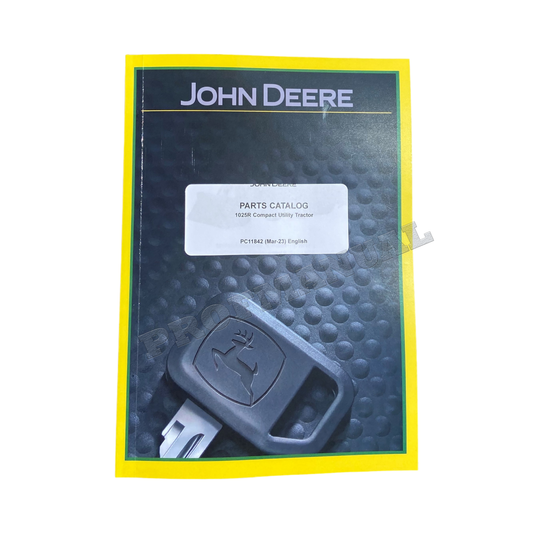 JOHN DEERE 1025R TRACTOR PARTS CATALOG MANUAL #1