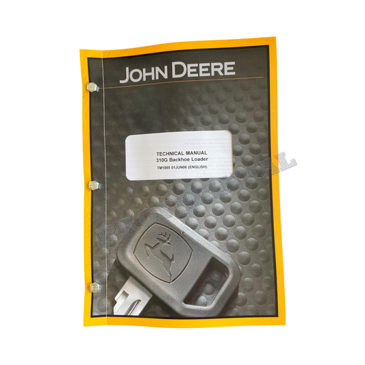 JOHN DEERE 310G BACKHOE LOADER OPERATION TEST SERVICE MANUAL+ !BONUS!