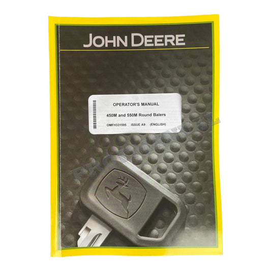JOHN DEERE 450M 550M BALER OPERATORS MANUAL #1