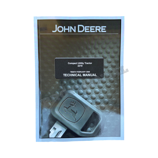 JOHN DEERE 2210 TRACTOR SERVICE MANUAL+ !BONUS!