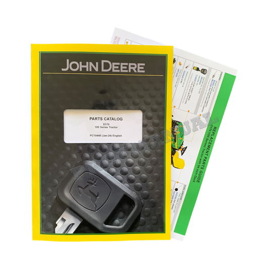 JOHN DEERE D170 TRACTOR PARTS CATALOG MANUAL+ !BONUS!