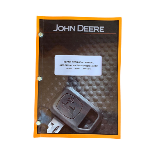 JOHN DEERE 640D 648D SKIDDER REPAIR SERVICE MANUAL