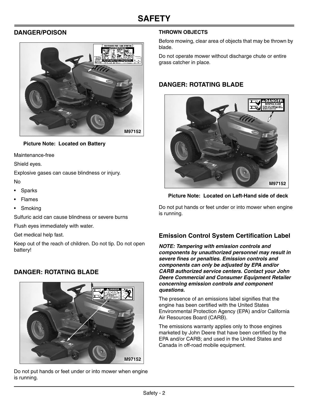Scotts mower manual sale