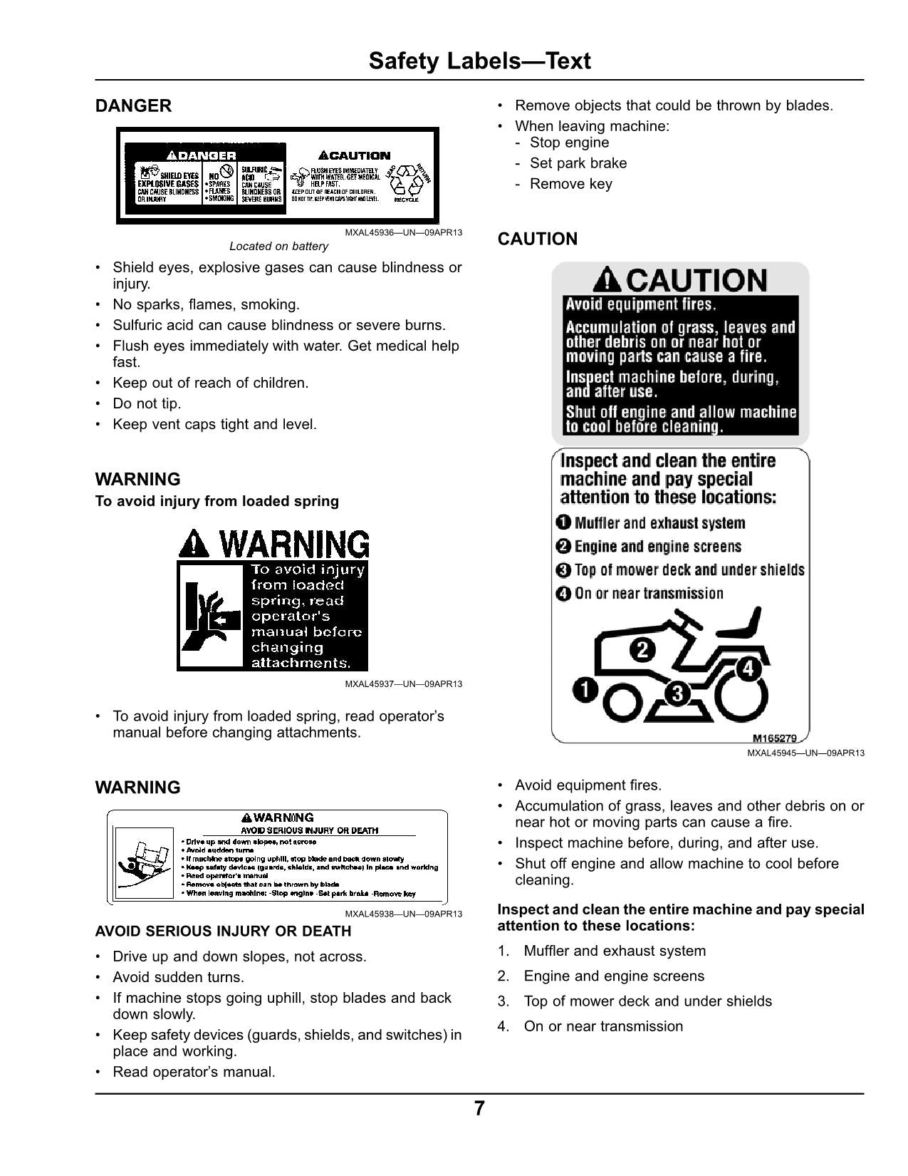 John Deere X300 Parts Manual, PDF, Tractor
