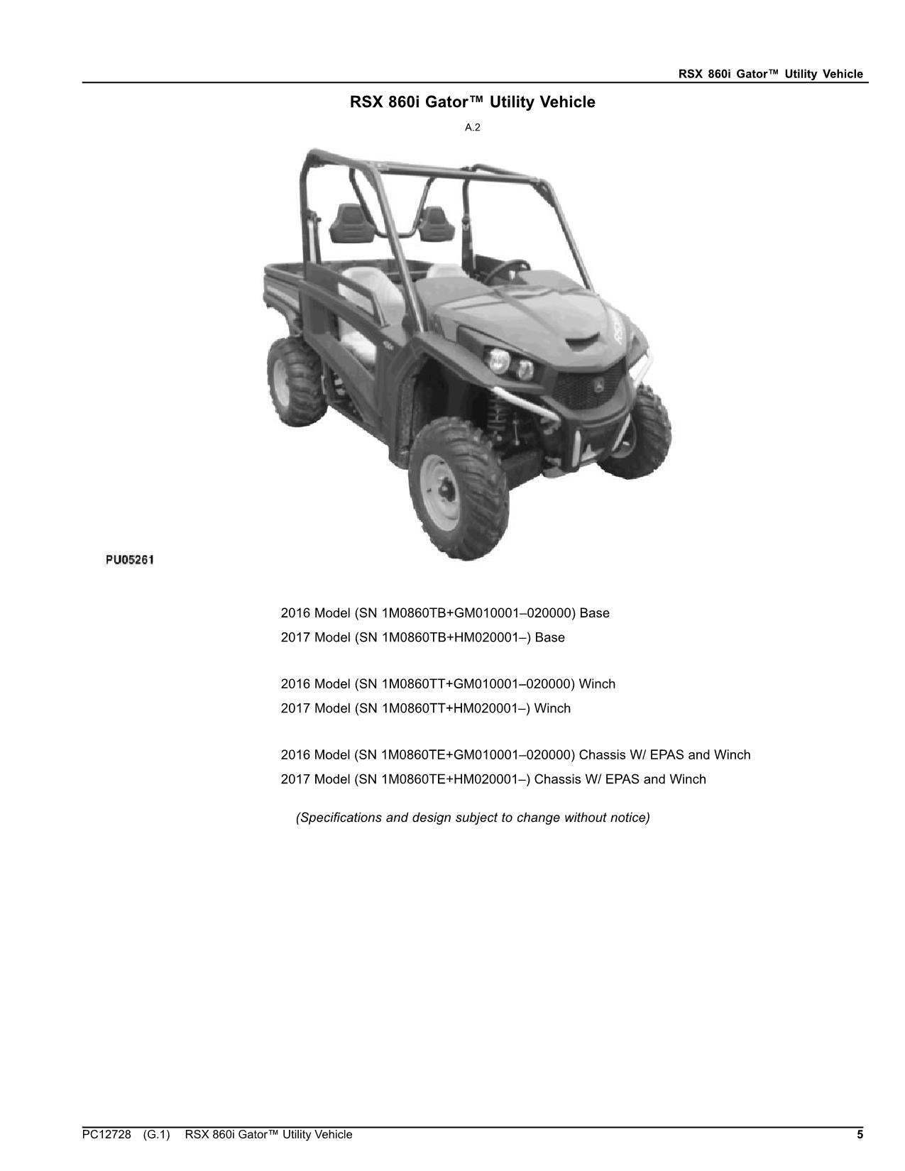 John Deere Rsx Discontinued 07