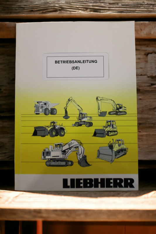 Liebherr R900 C-Litronic Hydraulikbagger Betriebsanleitung serial 25621